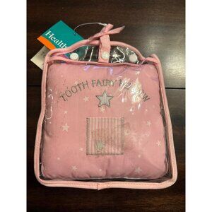Healthtex Pink Tooth Fairy Pillow With Pocket & Carry Bag Child Wishes